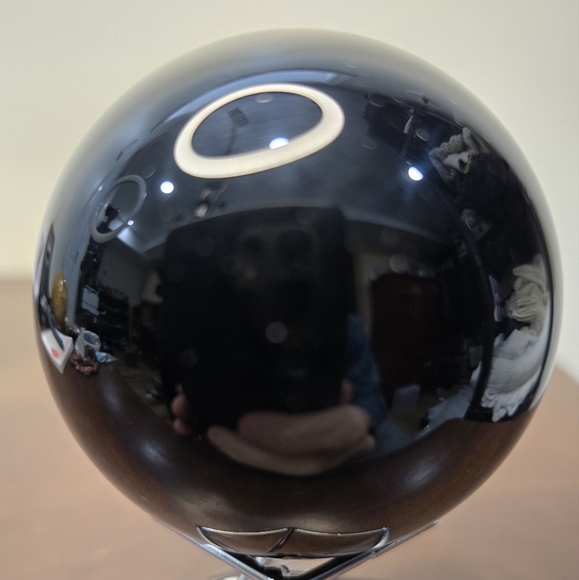 Black Obsidian Crystal Sphere 59mm - Picture 1 of 12